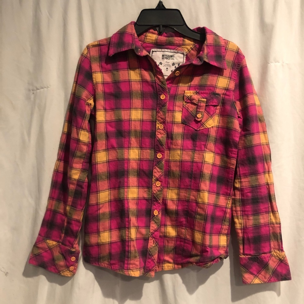 Button-down flannel